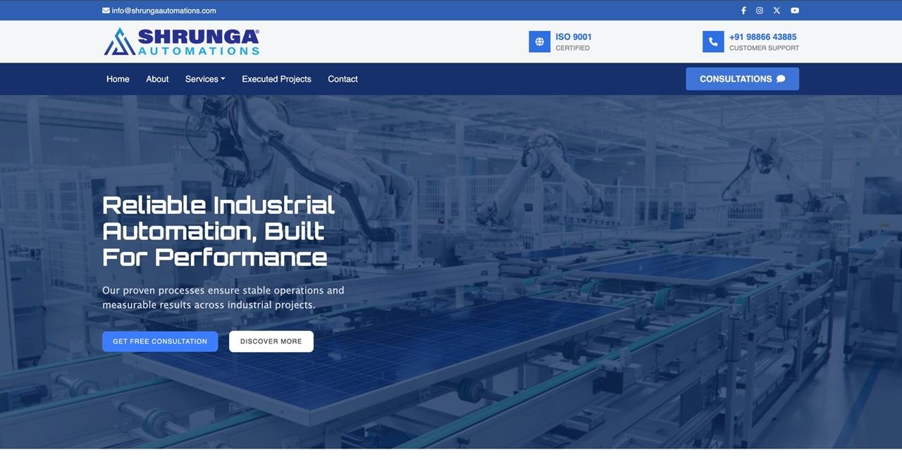 Client Website