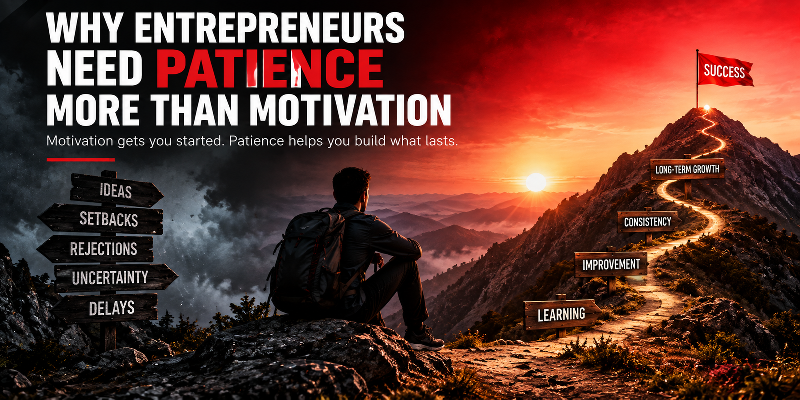 Why Entrepreneurs Need Patience More Than Motivation